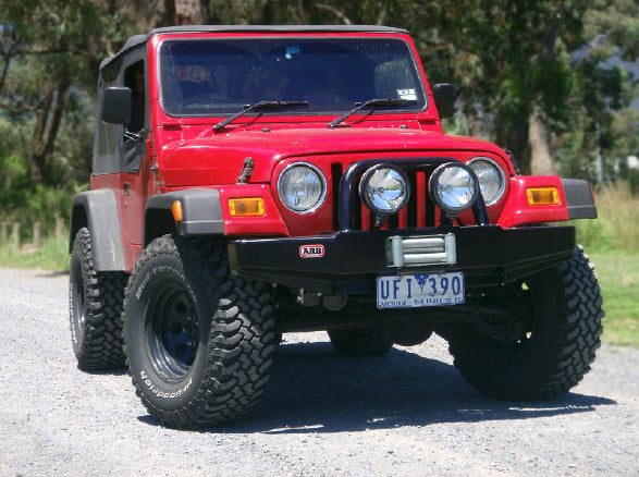 Jeep Wrangler TJ/YJ Multi-fit Winch Bar