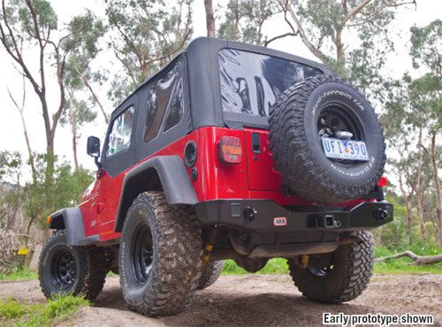 TJ/YJ Jeep ARB Rear Bar & Wheel Carrier