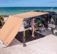 Ανεμοθραύστης Τέντας 200cm εμπρός – Wind Brake Camping XTREME4X4