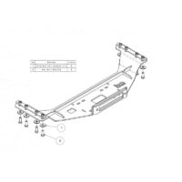 Βάση Εργάτη Mercedes Sprinter 4X4 W 906 NCV3 2006-2013 - Image 2