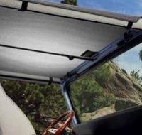 Header Bikini Top, Safari-style Wrangler 2010-2018 4 doors Bikini JK XTREME4X4