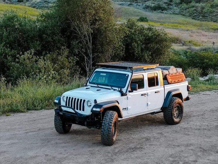 Jeep Gladiator JT (2019-Current) Extreme Roof Rack Kit – by Front Runner Front Runner XTREME4X4