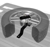 Spare Wheel Clamp - by Front Runner