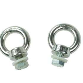 Stainless Steel Tie Down Rings - by Front Runner