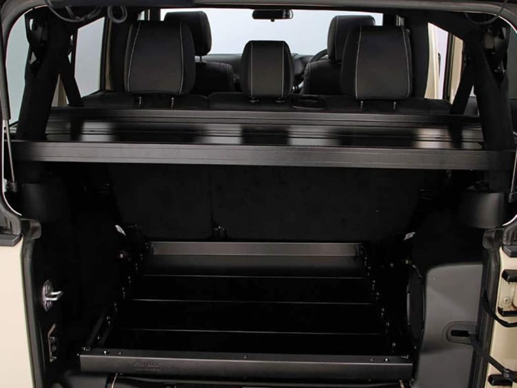 Jeep Wrangler JKU 4-Door Cargo Storage Interior Rack – by Front Runner Front Runner XTREME4X4