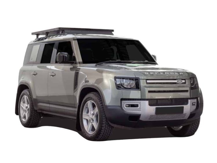 Land Rover New Defender 110 w/OEM Tracks Slimline II Roof Rack Kit – by Front Runner Front Runner XTREME4X4