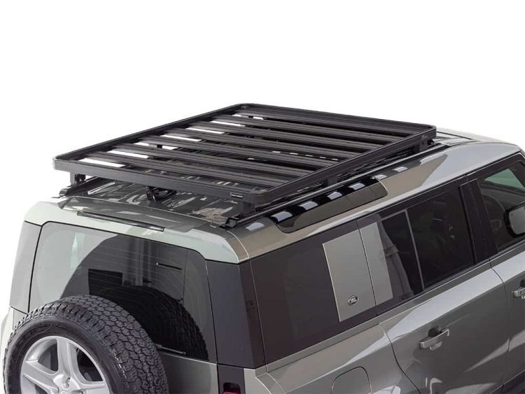 Land Rover New Defender 110 w/OEM Tracks Slimline II Roof Rack Kit – by Front Runner Front Runner XTREME4X4