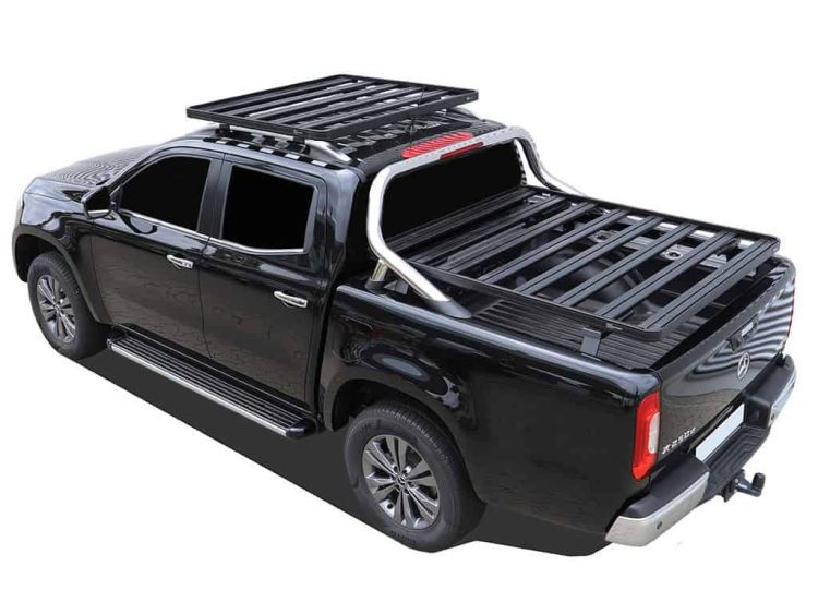 Mercedes X-Class w/MB Style Bars (2017-Current) Slimline ll Load Bed Rack Kit – by Front Runner Front Runner XTREME4X4