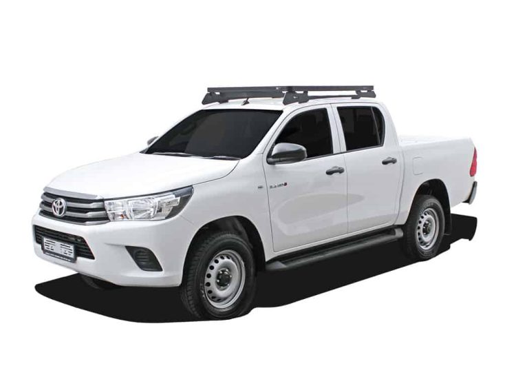 Toyota Hilux Revo DC (2016-Current) Slimline II Roof Rack Kit – by Front Runner Front Runner XTREME4X4
