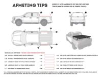 Pickup Truck Slimline II Load Bed Rack Kit / 1425(W) x 1560(L) - by Front Runner - Image 8