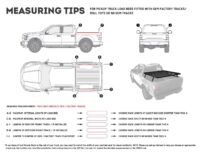 Pickup Truck Slimline II Load Bed Rack Kit / 1425(W) x 1358(L) - by Front Runner - Image 7