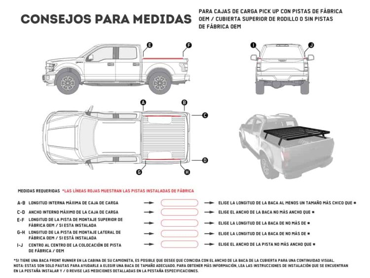 Pickup Truck Slimline II Load Bed Rack Kit / 1165(W) x 1560(L) – by Front Runner Front Runner XTREME4X4