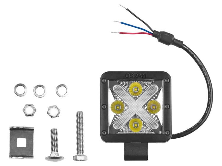 4in LED Light Cube MX85-SP / 12V / Spot Beam – by Osram Front Runner XTREME4X4