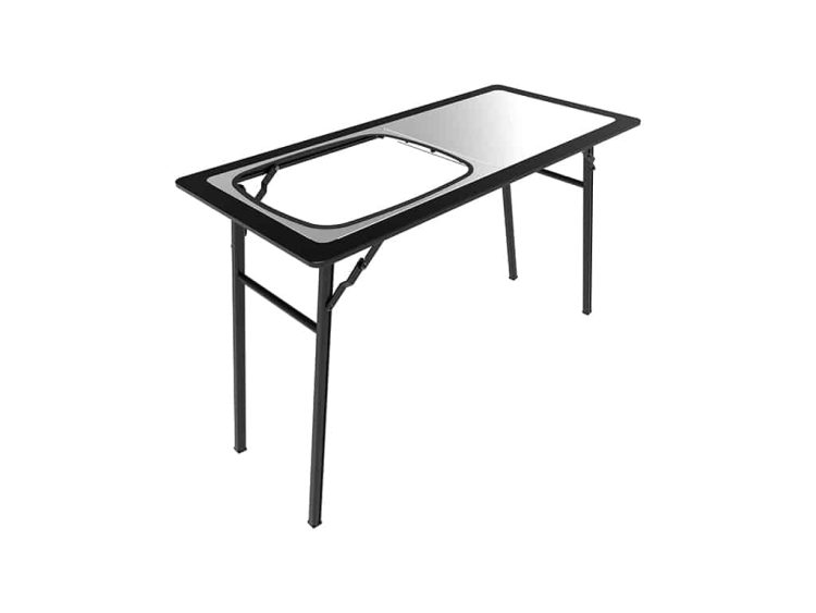 Pro Stainless Steel Prep Table With Basin Cut Out – by Front Runner CAMPING XTREME4X4
