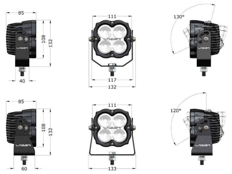 Utility 45 Gen2 4560 Lumens Προβολείς XTREME4X4