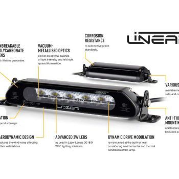 Linear-6 Elite 4050 Lumens Προβολείς XTREME4X4