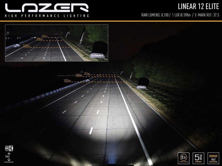 Linear-12 Elite 8100 Lumens Προβολείς XTREME4X4