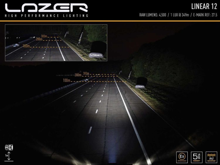 Linear-12 Std 4500 Lumens Προβολείς XTREME4X4