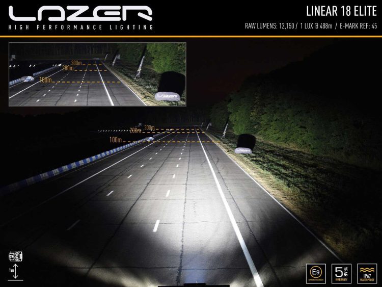 Linear-18 Elite 12150 Lumens Προβολείς XTREME4X4