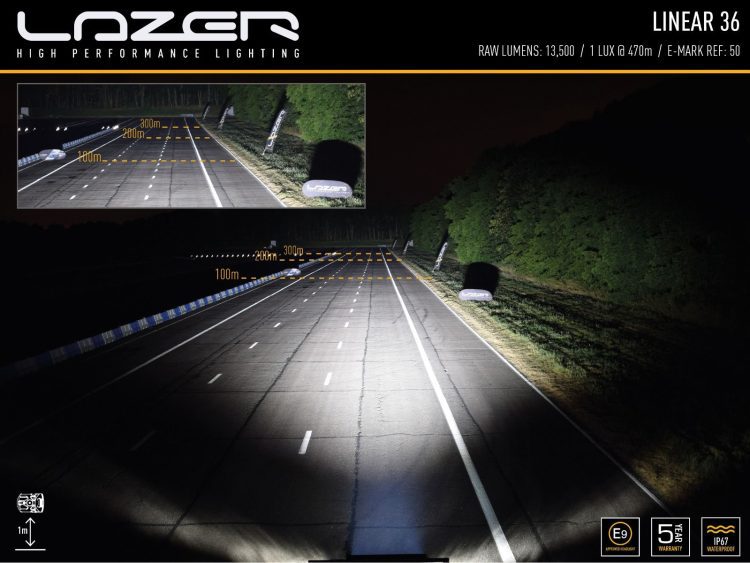 Linear-36 Std 13500 Lumens Προβολείς XTREME4X4