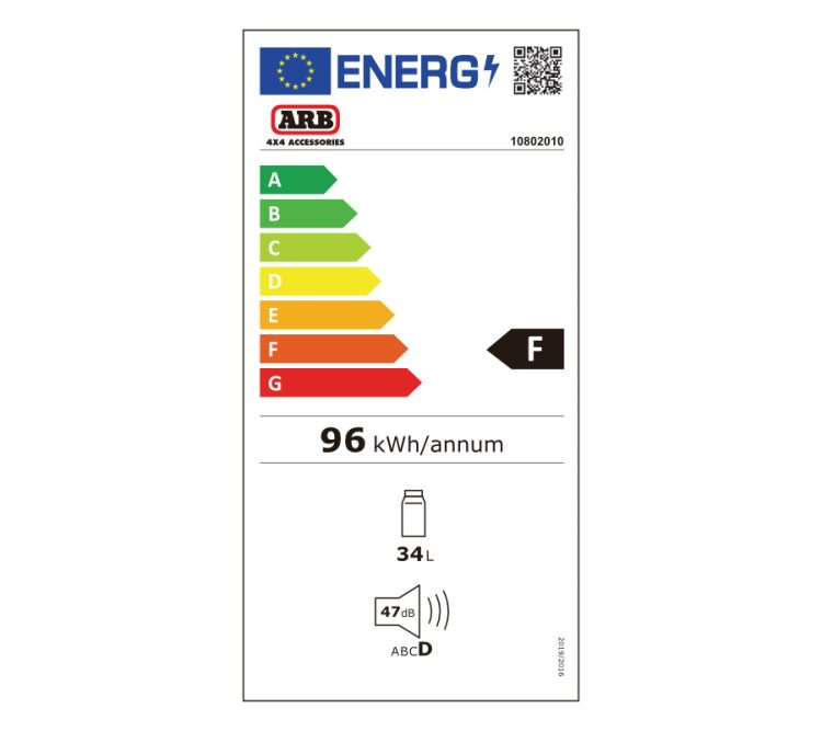 ARB ZERO SINGLE ZONE ELECTRIC COOLBOX 36L, 12-V/24-V/220-V Camping XTREME4X4