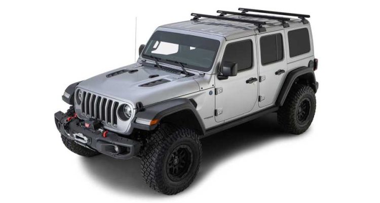 Σέτ Μπάρες HEAVY DUTY (3) 1500MM, BLACK, RCL WITH BACKBONE, JEEP WRANGLER JL, 4-DOOR Jeep XTREME4X4