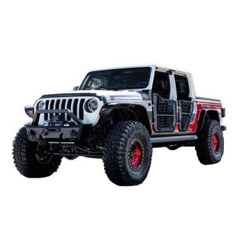 Σετ Φτερά Front and rear fender flares standard coverage Bushwacker Flat Style Gladiator XTREME4X4