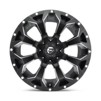 ASSAULT MATTE BLACK MILLED Ζάντες Fuel Off-Road 17X9 6X135/5.5 -12.0 FORD XTREME4X4