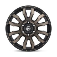 BLITZ MATTE BLACK DOUBLE DARK TINT Ζάντες Fuel Off-Road 20X9 6X5.5 106.1 MBT - Image 3