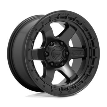 BLOCK MATTE BLACK W/ BLACK RING Ζάντες Fuel Off-Road 18X9 6X5.5 106.1 BD -12MM FORD XTREME4X4