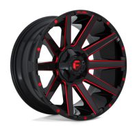 CONTRA BLACK/RED 24X12 6X135/5.5 106.1 NLQ Ζάντες Fuel Off-Road FORD XTREME4X4