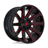 CONTRA BLACK/RED 18X9 6X135/5.5 106.1 NLQ Ζάντες Fuel Off-Road