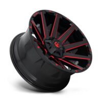 CONTRA BLACK/RED 18X9 6X135/5.5 106.1 NLQ Ζάντες Fuel Off-Road - Image 2