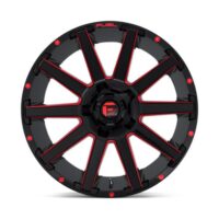 CONTRA BLACK/RED 18X9 6X135/5.5 106.1 NLQ Ζάντες Fuel Off-Road - Image 3