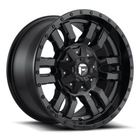 SLEDGE MATTE BLACK GLOSS BLACK LIP Ζάντες Fuel Off-Road 18X9 6X135/5.5 106.1 FORD XTREME4X4