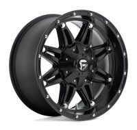 SLEDGE MATTE BLACK GLOSS BLACK LIP Ζάντες Fuel Off-Road FORD XTREME4X4