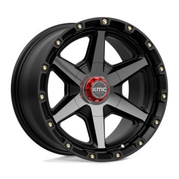 KM101 SATIN BLACK W/ GRAY TINT Ζάντες KMC Ζάντες XTREME4X4