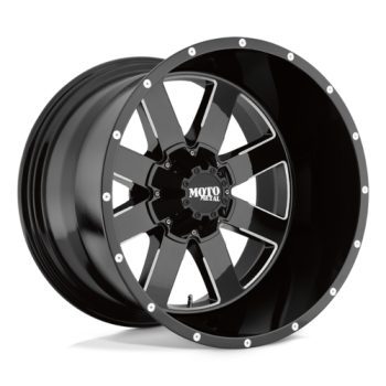 MO962 GLOSS BLACK MILLED Ζάντες Moto Metal 17X10 6X135/5.5 -24MM Ζάντες XTREME4X4