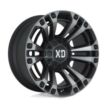 SATIN BLACK W/ GRAY TINT Ζάντες XD Series XD851 20X9 6X135/5.5 S-BLK GTCC FORD XTREME4X4