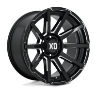 SATIN BLACK Ζάντες XD Series XD820 20X12 6X5.5 – 44MM FORD XTREME4X4
