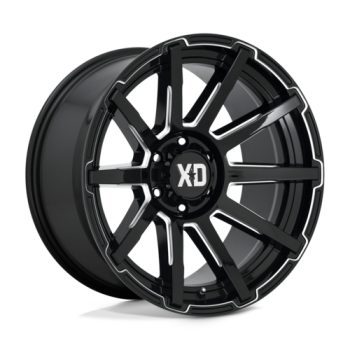 BLACK Ζάντες XD Series XD847 22X10 6X5.5 G-BLK MILL -18MM FORD XTREME4X4