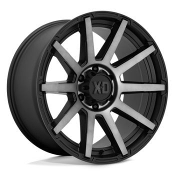 SATIN BLACK W/ GRAY TINT Ζάντες XD Series XD847 20X9 6X5.5 S-BLK GTCC FORD XTREME4X4