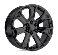 PR166GB GLOSS BLACK Ζάντες Performance OE Replicas 22X9 6X5.5 78.1 24MM FORD XTREME4X4