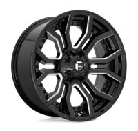 REACTION GLOSS BLACK MILLED W/ RED TINT Ζάντες Fuel Off-Road 20X10 6X135/5.5 106.1 NLQ FORD XTREME4X4