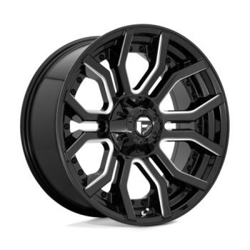 RAGE GLOSS BLACK MILLED Ζάντες Fuel Off-Road 20X9 6X135/5.5 NBL 5.07 106.1 Ζάντες XTREME4X4