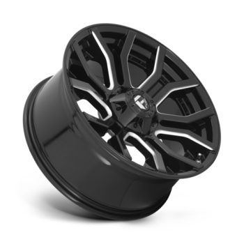 RAGE GLOSS BLACK MILLED Ζάντες Fuel Off-Road 20X9 6X135/5.5 NBL 5.07 106.1 Ζάντες XTREME4X4