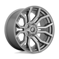 RAGE BRUSHED GUN METAL TINTED CLEAR Ζάντες Fuel Off-Road PLTNΜ 20X10 6X135/5.5