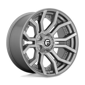 RAGE BRUSHED GUN METAL TINTED CLEAR Ζάντες Fuel Off-Road PLTNΜ 20X10 6X135/5.5 FORD XTREME4X4