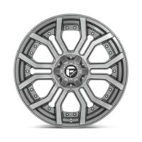RAGE BRUSHED GUN METAL TINTED CLEAR Ζάντες Fuel Off-Road PLTNΜ 20X10 6X135/5.5 - Image 3
