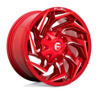 REACTION GLOSS BLACK MILLED W/ RED TINT Ζάντες Fuel Off-Road 20X9 5X4.5/5.0 78 NLQ 01MM FORD XTREME4X4